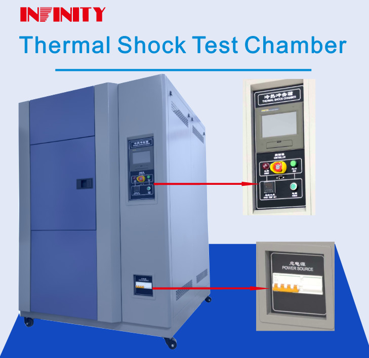 Chambre d'essai de choc thermique adaptée aux fluctuations de température électrique ±1C IE31A1