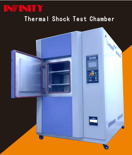 Chambre d'essai de choc thermique 80L/150L/225L/408L -40°C-150°C ≤ 5 minutes Temps de récupération