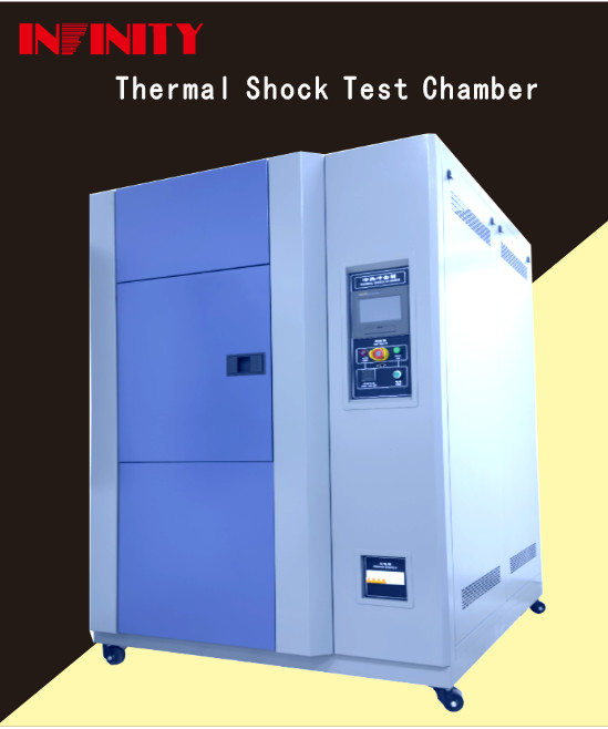 Chambre d'essai de choc thermique haute performance avec compresseur semi-compact