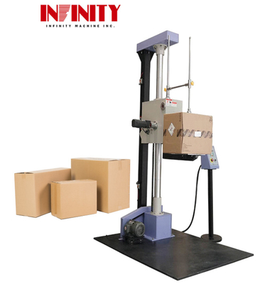 AC380V ISTA Package Carton Machine d'essai d'impact de chute latérale Pour un emballage entièrement chargé Test de chute libre