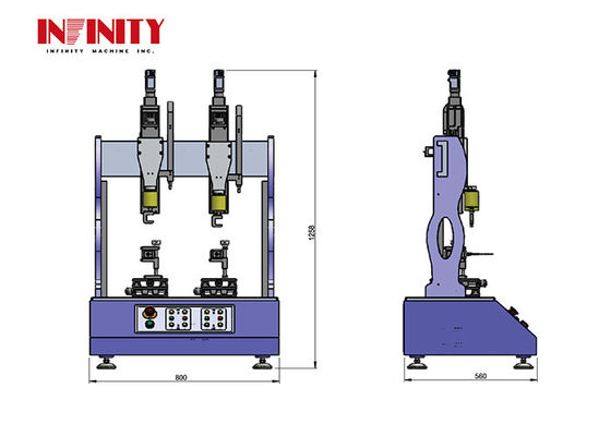 2 Testeur de force d'oscillation des fentes