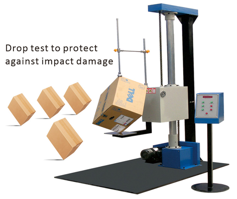 Appareil de test d'impact de la bouteille d'eau de charge de 100 kg