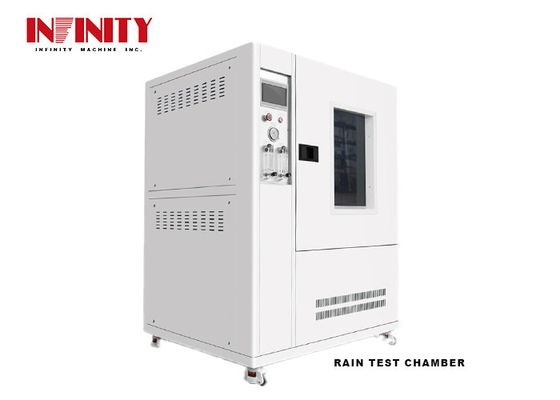 Écran tactile de 7 pouces Chambre de test pluie Contrôle PLC IPX1~4 Test de qualité imperméable à l'eau