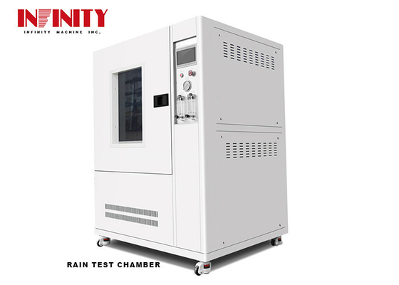 Écran tactile de 7 pouces Chambre de test pluie Contrôle PLC IPX1~4 Test de qualité imperméable à l'eau