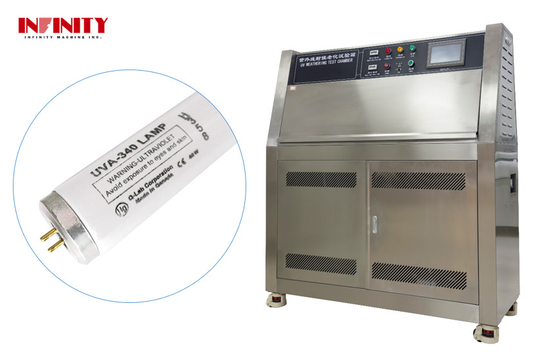 ASTM machine de test de vieillissement par rayonnement solaire simulé UV chambre de test climatique ultraviolette