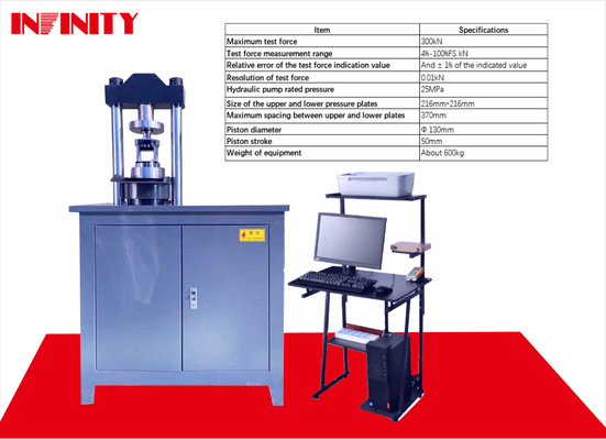 Machine d'essai de compression personnalisable pour différents matériaux