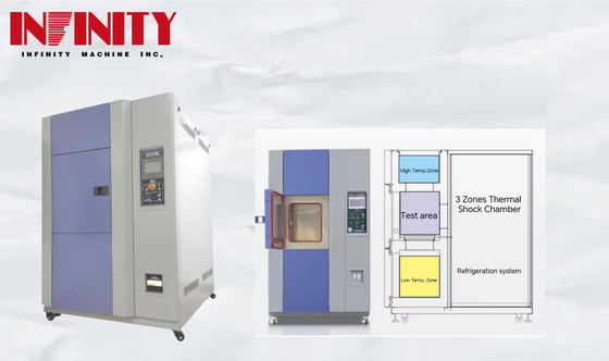 5 Chambre d'essai programmable de récupération de température à changement de température rapide ±1C