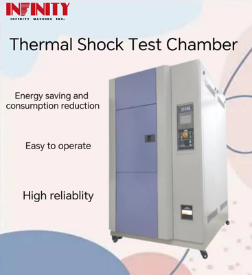 Chambre d'essai d'impact chaud et froid de haute fiabilité 500x400x400 mm pour les données expérimentales