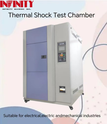 Chambre d'essai d'impact chaud et froid de haute fiabilité 500x400x400 mm pour les données expérimentales