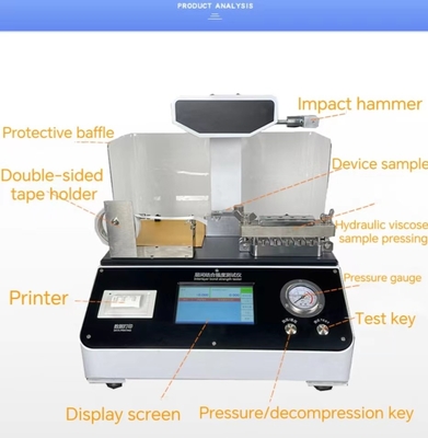Erreur d'indication précise ± 1J / M2 Machine d'essai universelle de 500 m × 400 cm × 650 mm Taille