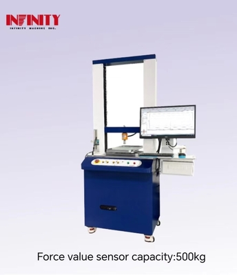 Machine d'essai de poussée et de traction de haute précision pour une précision de mesure du déplacement de ± 0,05 mm