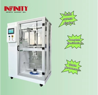 Machine de test du fil de commande PLC à 45 degrés pour l'essai de la durée de vie de rotation