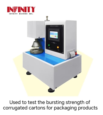 Machine de test de résistance à l'éclatement entièrement automatique stable et durable avec contrôle d'écran tactile couleur