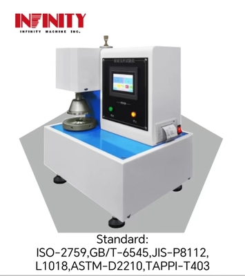 Machine de test de résistance à l'éclatement entièrement automatique stable et durable avec contrôle d'écran tactile couleur
