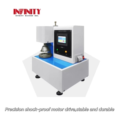 Machine de test de résistance à l'éclatement entièrement automatique de 65 kg, d'une capacité de 0 à 60 kg/cm2 et d'une résolution élevée de 1/50000
