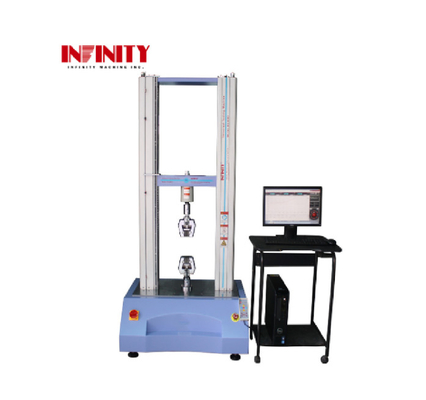 machine d'essai universelle électronique de la servocommande 10KN pour l'essai fil d'acier en métal de laboratoire/