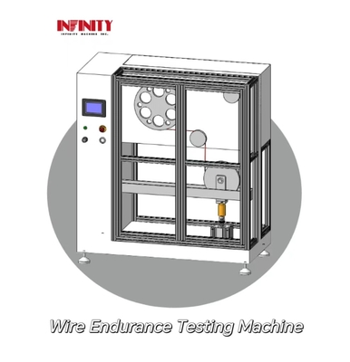 Machine d'essai de résistance des fils à portée de capteur de 1000 kg avec édition de programme simple et fonction de détection de continuité