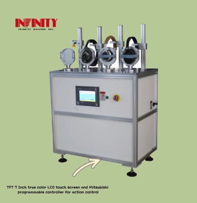 Machine de test de la durée de vie de la torsion des écouteurs à haute précision à moteur servo-circulateur pour des tests durables