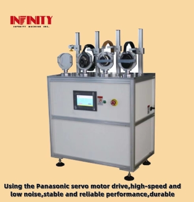 Machine de test de la durée de vie de la torsion des écouteurs à haute précision à moteur servo-circulateur pour des tests durables