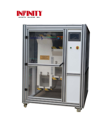 Machine d'essai électronique de baisse de produits, appareil de contrôle de baisse de rouleau de 2 stations