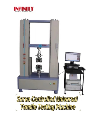 Machine d'essai universelle à contrôle servo de 50KN pour le test de traction de 20KN