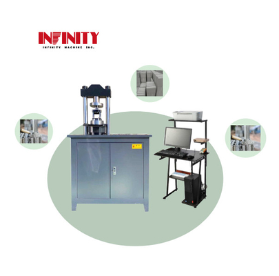 Moniteur de test en temps réel Micro électro hydraulique Servo machine d'essai de compression