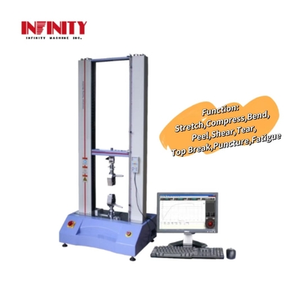 Machine d'essai universelle à commande servo de 10 kn pour les essais de traction et de compression