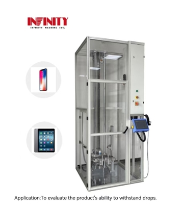 Machine de test de chute directionnelle par servo-moteur à courant alternatif pour téléphones mobiles