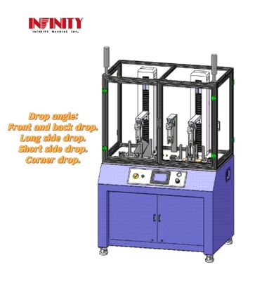 Servo-moteur de positionnement très précis 0.1mm ordinateur portable machine de test de chute répétée