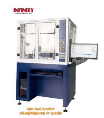 Testeur de torsion automatique à 180° à haute vitesse de l'arbre rotatif Taux d'échantillonnage des données 2000 fois/s