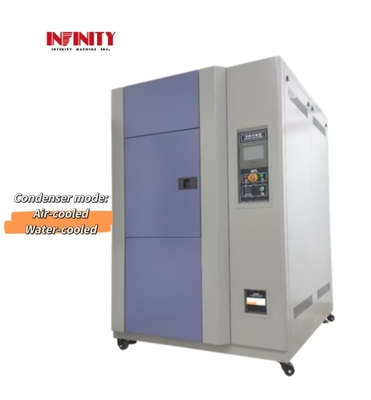 Chambre d'essai à choc thermique programmable de type trois boîtes Plage de température -55°C+150°C