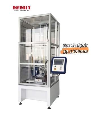Machine de test d'impact de chute libre de billes d'acier à commande PLC pour produit électronique