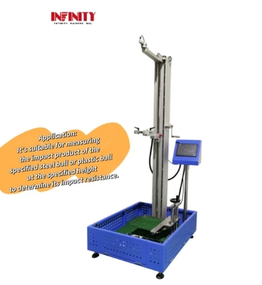 Machine automatique de test d'impact de billes d'acier de précision pour les essais d'impact de plastique