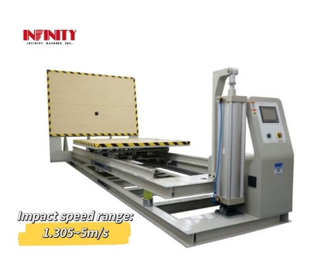 GB/T4857.11 Épreuve d'impact horizontal Emballage du produit Machine d'essai d'impact incliné