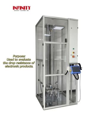 Machine d'essai de chute directionnelle pour appareils mobiles, test de chute libre, IEC 60068-2-31 IEC 60068-2-32