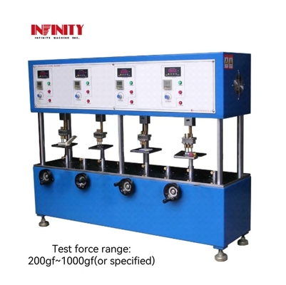 Machine d'essai de fatigue à quatre stations mécanique et électrique
