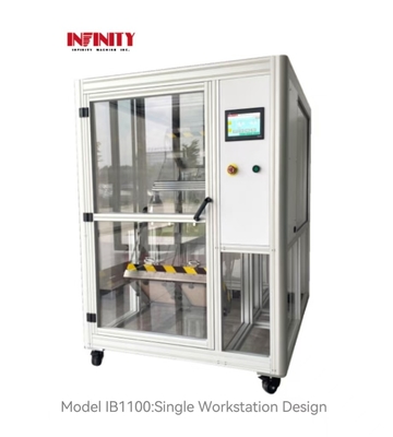 IB1100 Machine de test de chute de téléphonie mobile à station unique hauteur de chute 1000 mm