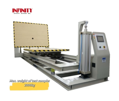 ISO 10531 1992 Boîte en carton Testeur de plan incliné Package Machine d'essai d'impact incliné