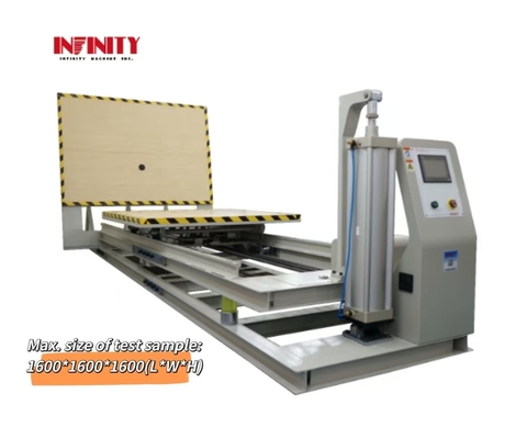 ISO 10531 1992 Boîte en carton Testeur de plan incliné Package Machine d'essai d'impact incliné
