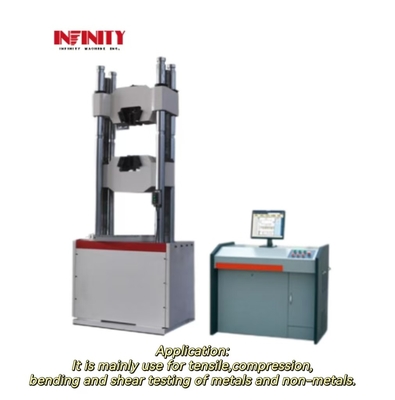 Machine d'essai de compression par traction microélectro-hydraulique servo pour la métallurgie