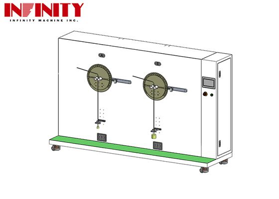Testeur de balancement de fil gauche et droite ISO 19642-2:2023 Machine d'essai de fatigue de flexion de câble pour câblage de véhicule
