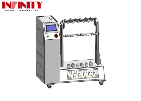 IEC 60884-1:2022 Machine d'essai standard de flexion de câble flexible avec angle de flexion réglable de 1 à 180°