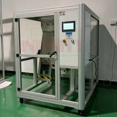 Machine d'essai de chute par culbute avec contrôle par écran tactile Testeur de chute par roulement CEI 60068-2-3 CEI 60068-2-32 Standard