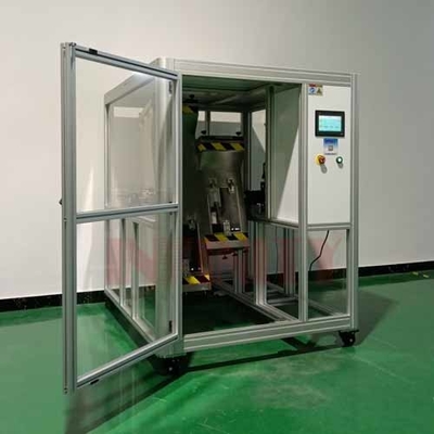 Machine d'essai de chute en tonneau rotatif IEC 60068-2-31 avec hauteurs de chute de 1000 mm et 500 mm et fonction de protection