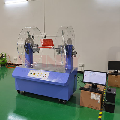 Machine de test d'arbre entièrement automatique à 360 degrés 50kgf 100kgf Appareil portable portable LCD machine de test pivot pour laboratoire