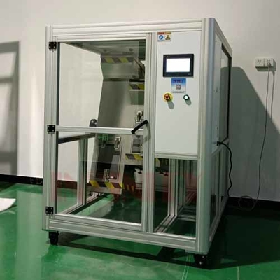 Machine d'essai de chute en tonneau rotatif Machines d'essai de chute à cycle de rouleaux Norme CEI 60068-2-31