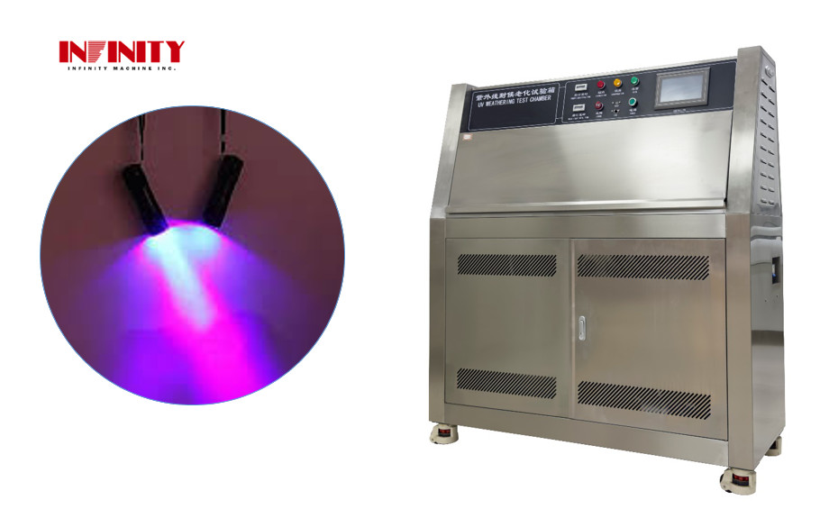 ASTM machine de test de vieillissement par rayonnement solaire simulé UV chambre de test climatique ultraviolette