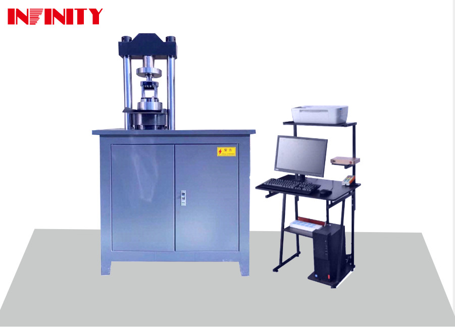 0.01kN Résolution Microordinateur électro-hydraulique Servo machine d'essai de compression