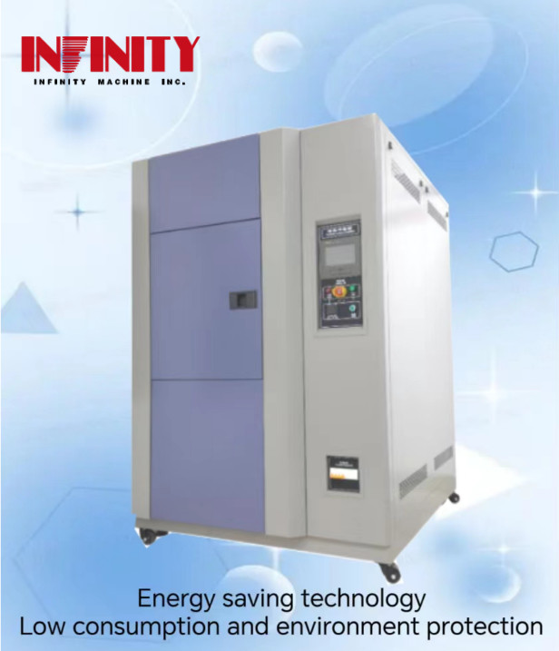 18KW Source Programmeable chambre d'essai de choc à froid chaud avec refroidissement sûr et non toxique