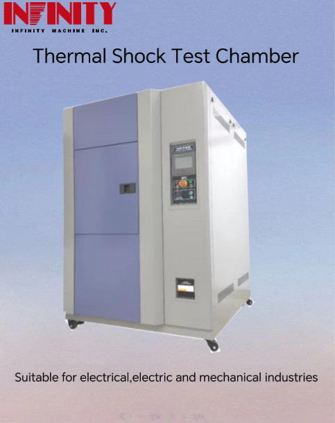 Chambre d'essai à température d'impact programmable non fluorée Récupération rapide Conformité environnementale